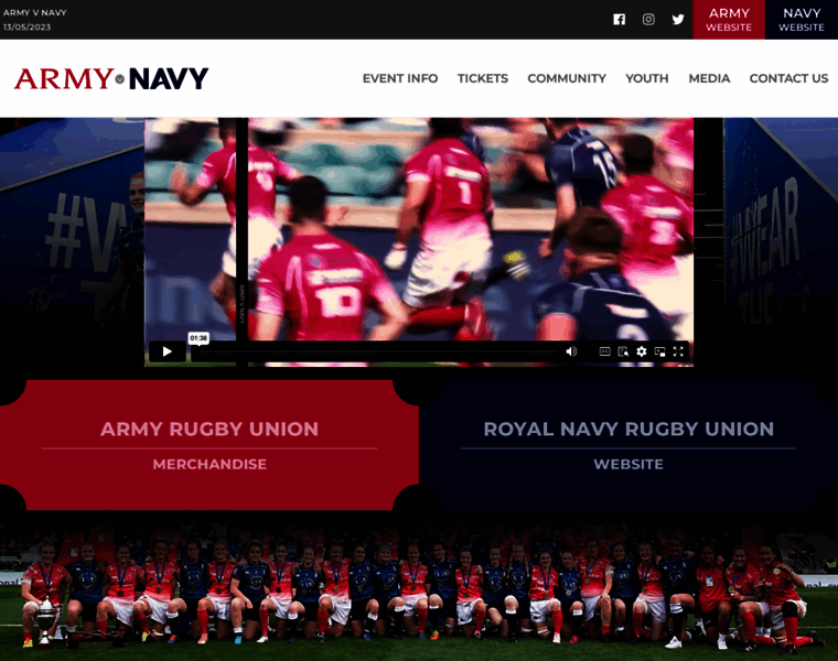 Armynavymatch.org.uk thumbnail