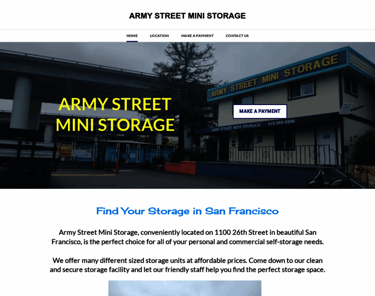 Armystreetstorage.com thumbnail