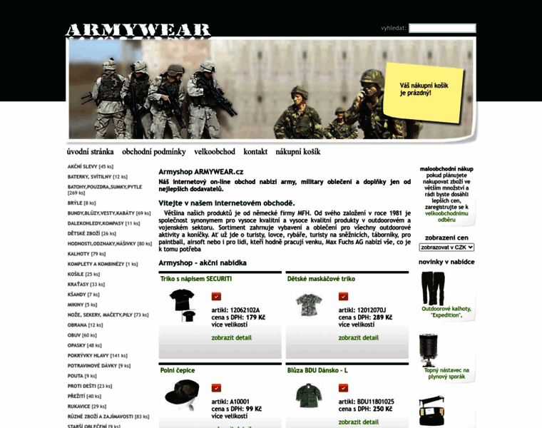 Armywear.cz thumbnail