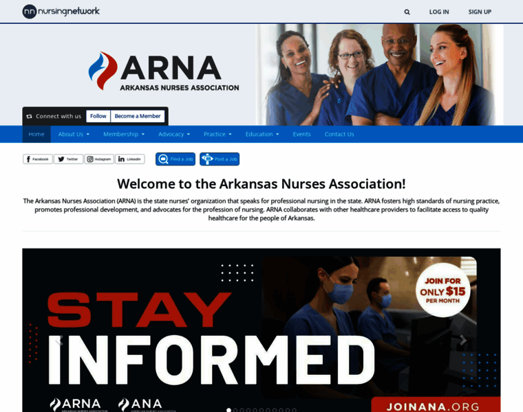 Arna.nursingnetwork.com thumbnail