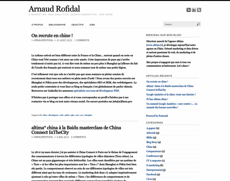 Arnaudrofidal.com thumbnail