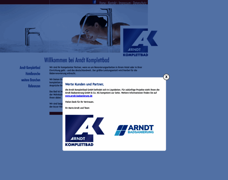 Arndt-komplettbad.de thumbnail