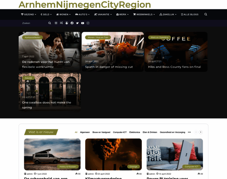 Arnhemnijmegencityregion.nl thumbnail