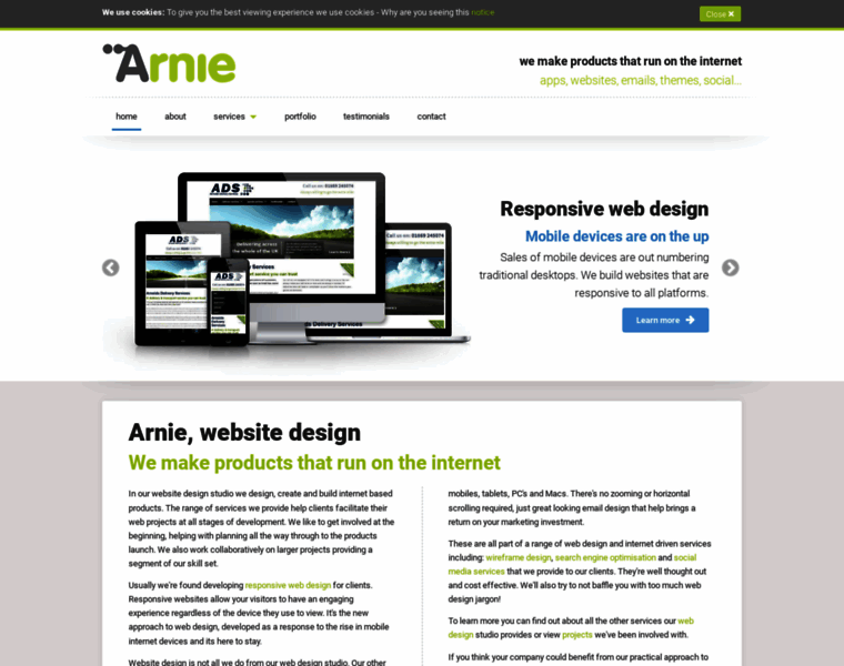 Arnie-design.co.uk thumbnail