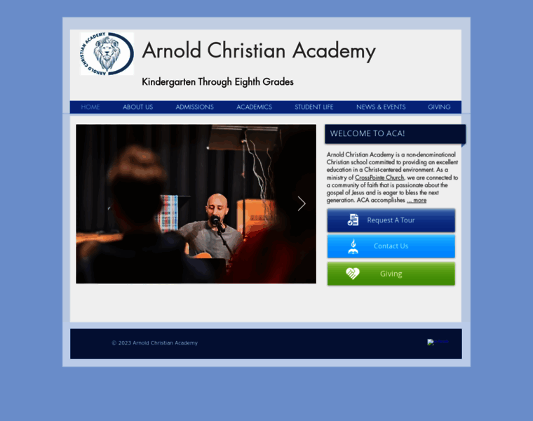 Arnoldchristianacademy.org thumbnail