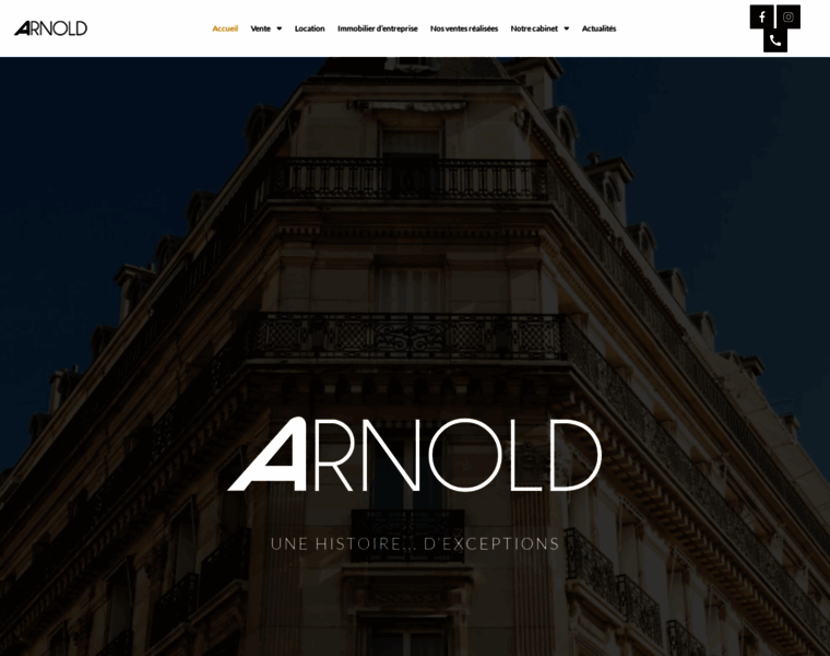 Arnoldimmobilier.fr thumbnail