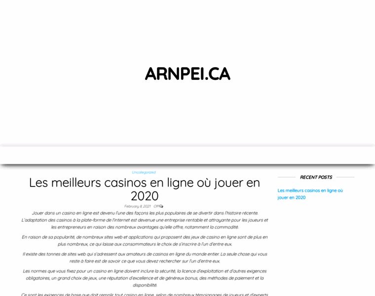 Arnpei.ca thumbnail