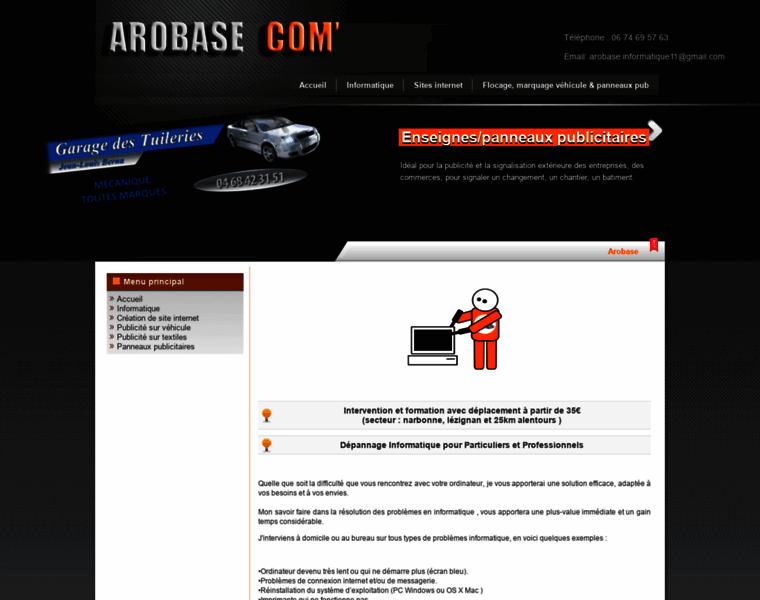 Arobase-micro.com thumbnail