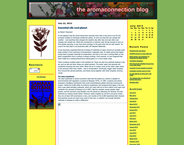 Aromaconnection.org thumbnail