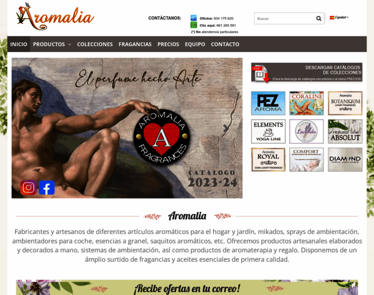 Aromalia.es thumbnail