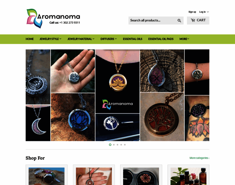 Aromanoma.com thumbnail