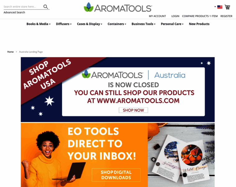 Aromatools.com.au thumbnail