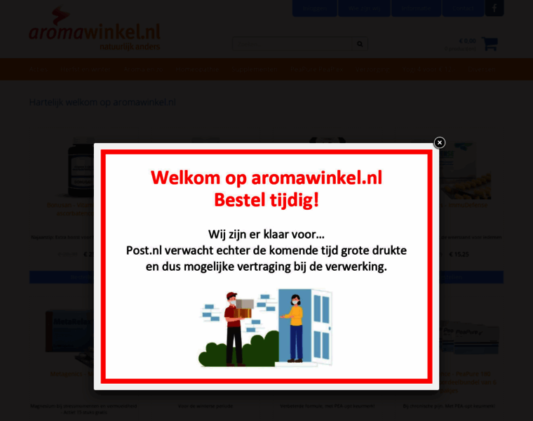 Aromawinkel.nl thumbnail