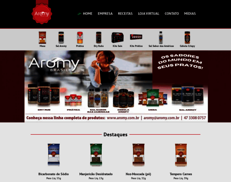 Aromy.com.br thumbnail