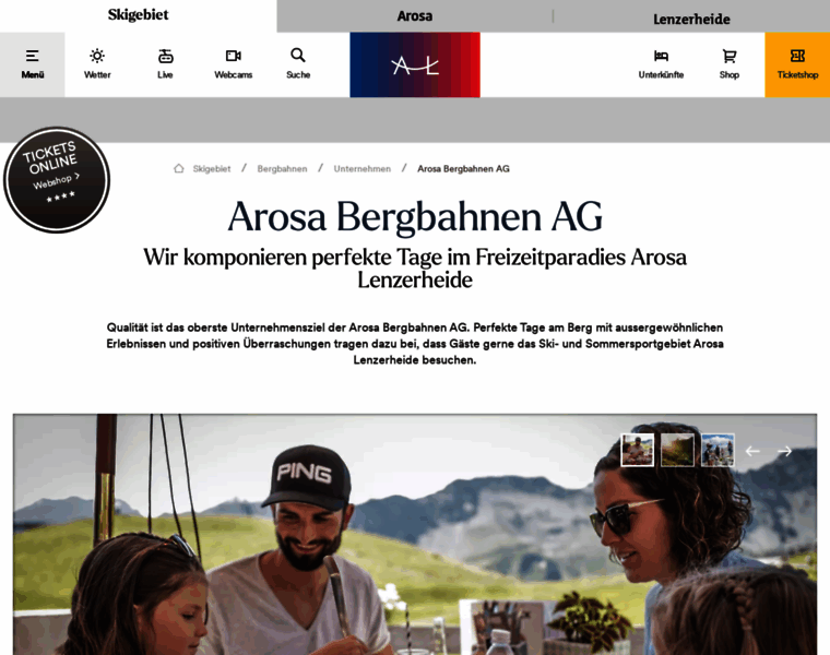 Arosabergbahnen.com thumbnail