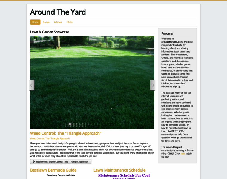 Aroundtheyard.com thumbnail