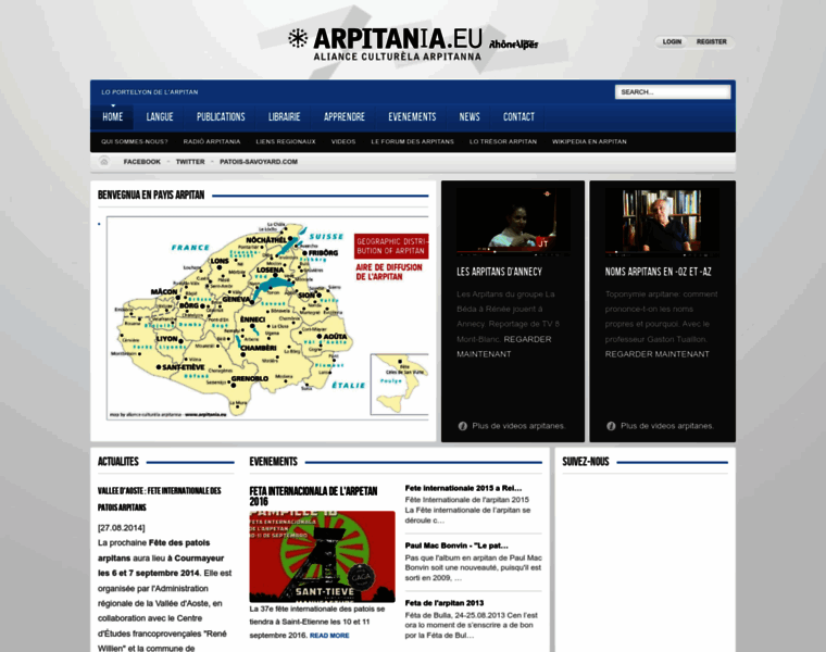 Arpitania.eu thumbnail