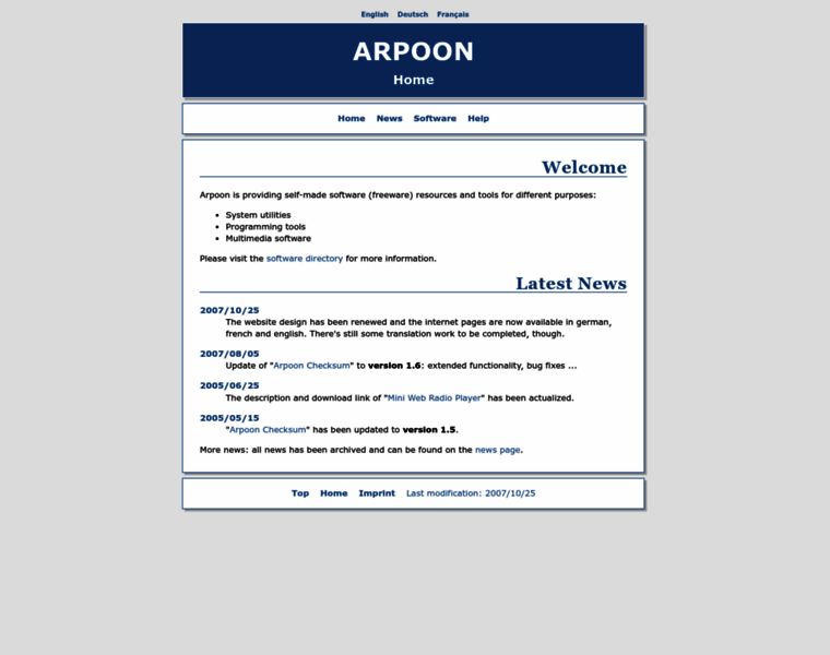 Arpoon.de thumbnail
