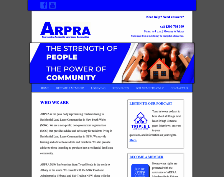 Arpra.org.au thumbnail