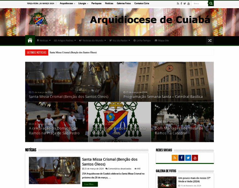 Arquidiocesecuiaba.org.br thumbnail