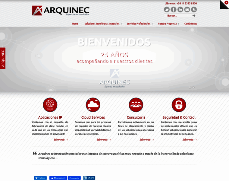 Arquinec.com thumbnail