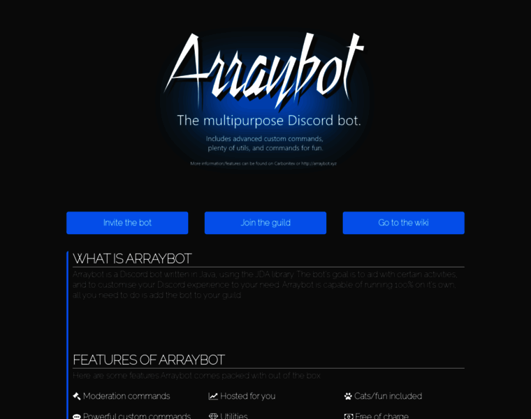 Arraybot.xyz thumbnail