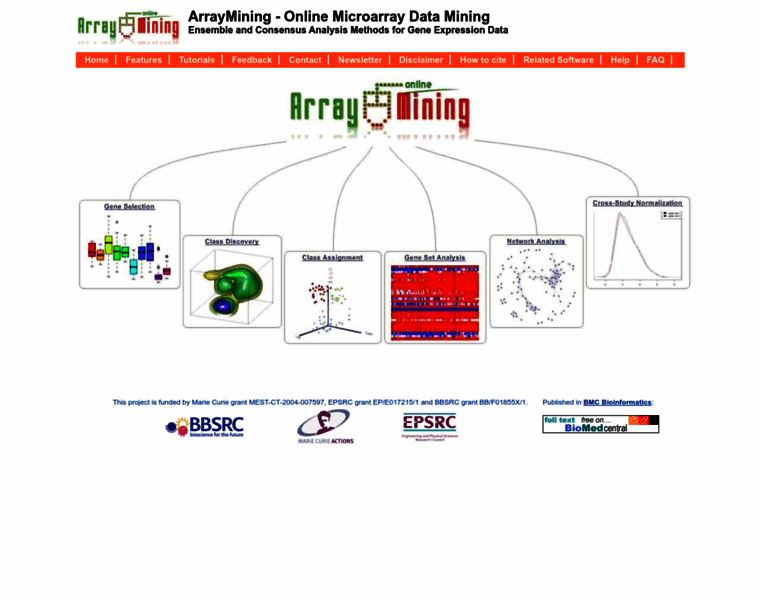 Arraymining.net thumbnail