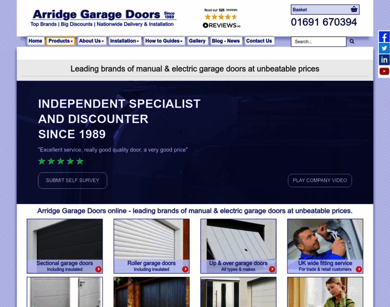 Arridgegaragedoors.co.uk thumbnail Arridgegaragedoors.co.uk thumbnail