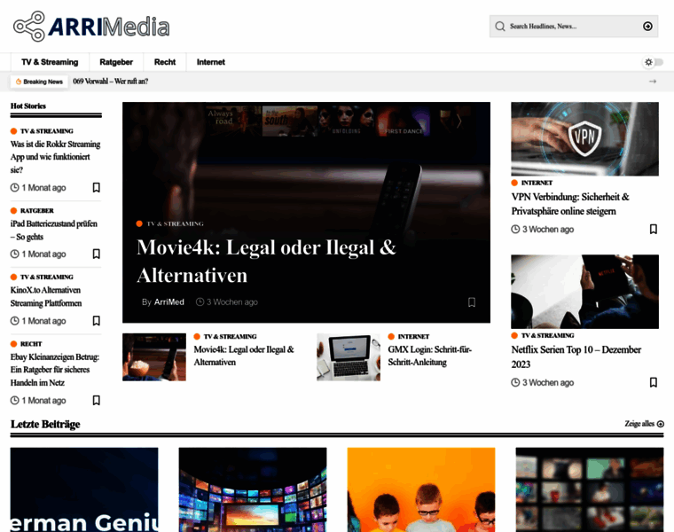 Arrimedia.de thumbnail