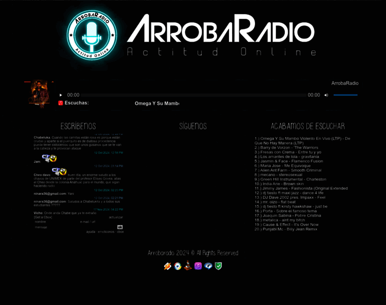 Arrobaradio.com.mx thumbnail