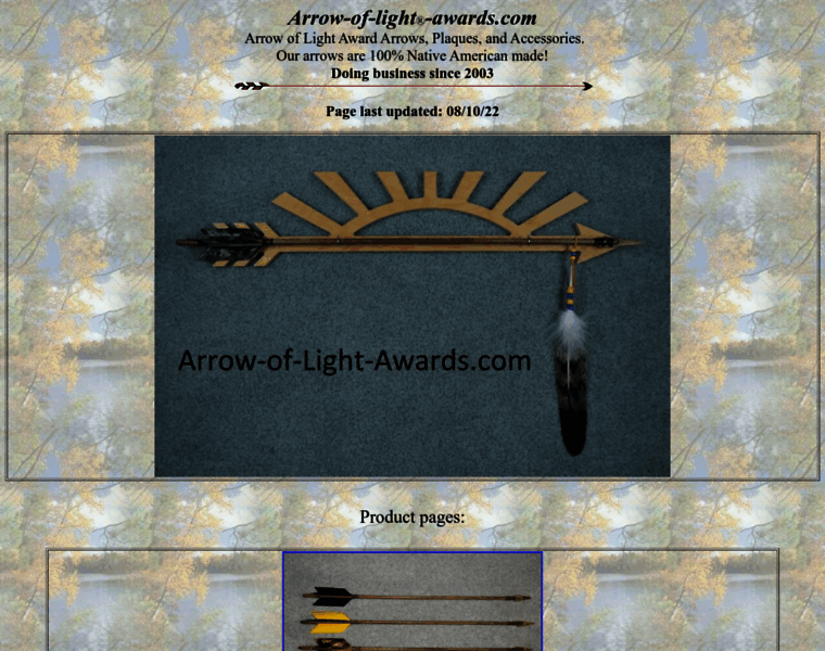 Arrow-of-light-awards.com thumbnail