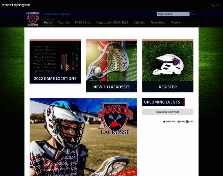 Arrowheadlacrosse.com thumbnail