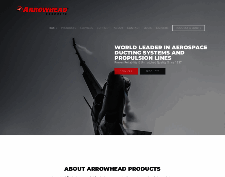 Arrowheadproducts.net thumbnail