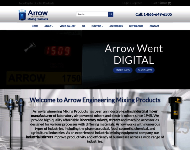 Arrowmixingproducts.com thumbnail