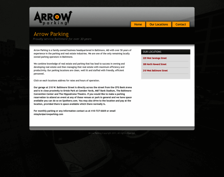 Arrowparking.com thumbnail