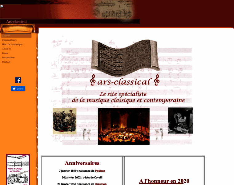 Ars-classical.com thumbnail