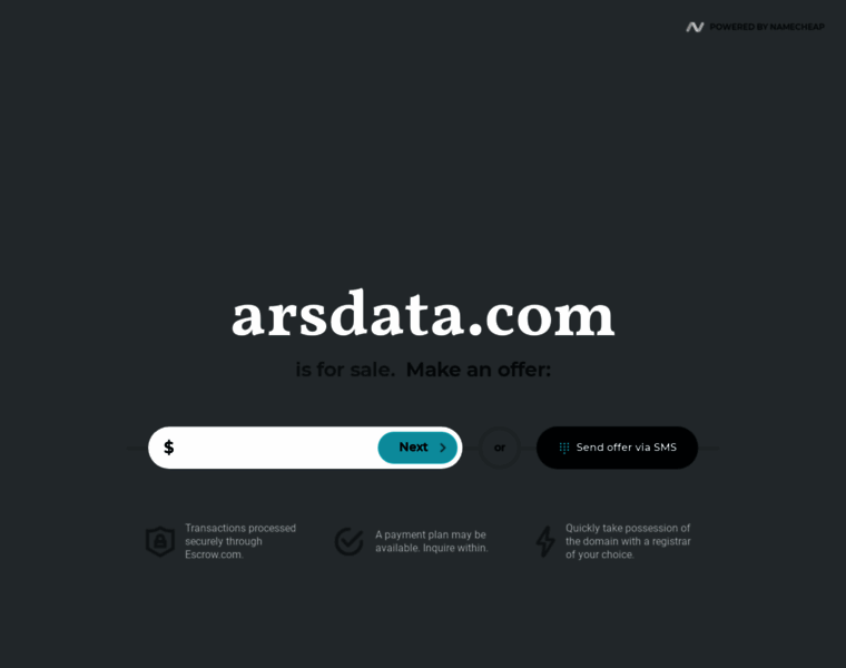 Arsdata.com thumbnail