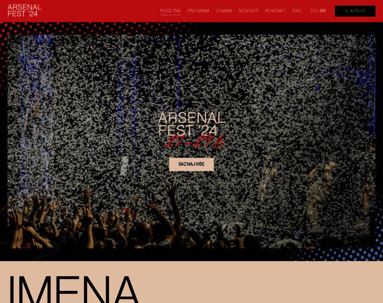 Arsenalfest.rs thumbnail