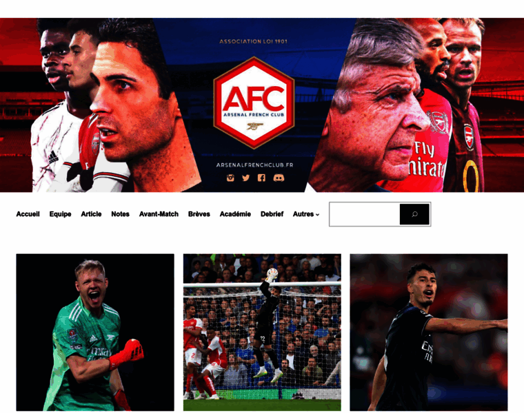Arsenalfrenchclub.fr thumbnail