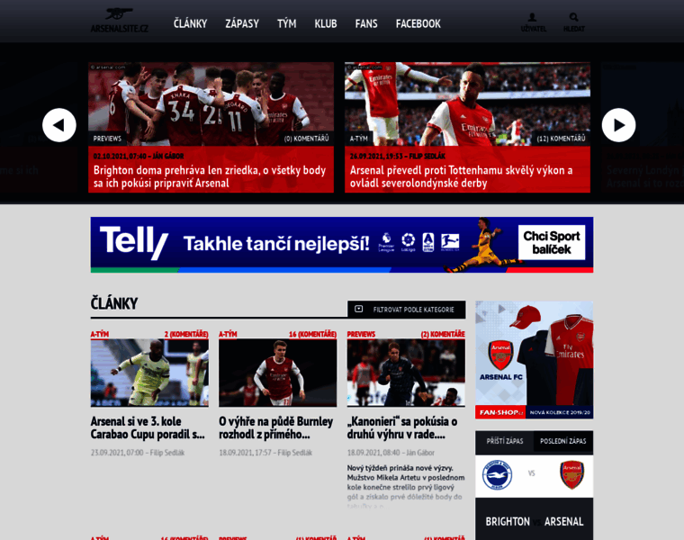 Arsenalsite.cz thumbnail