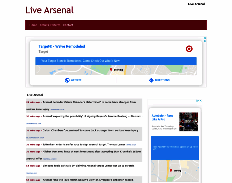 Arsenaltransferrumours.net thumbnail