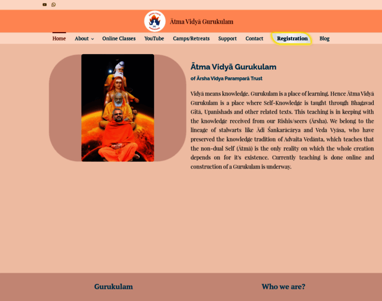 Arshavidyaparampara.org thumbnail Arshavidyaparampara.org thumbnail