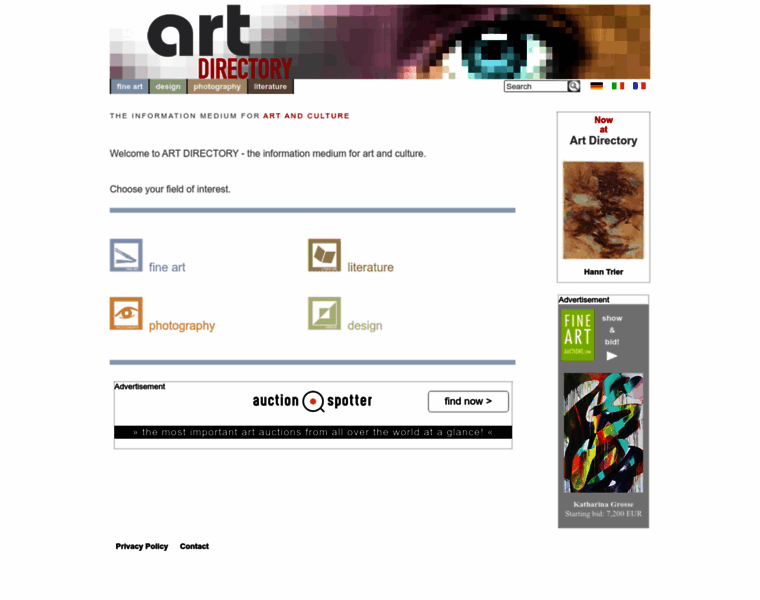 Art-directory.info thumbnail
