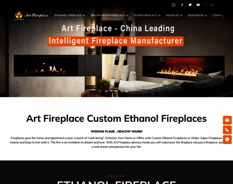Art-fireplace.com thumbnail