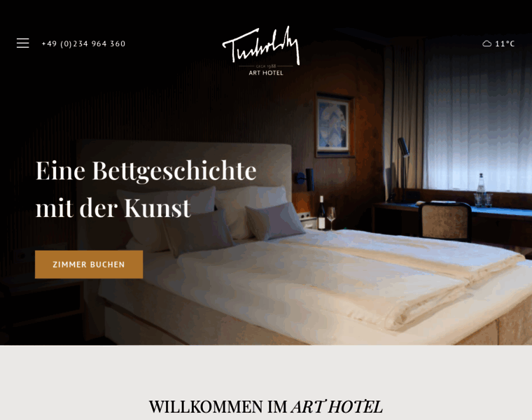 Art-hotel-tucholsky.de thumbnail