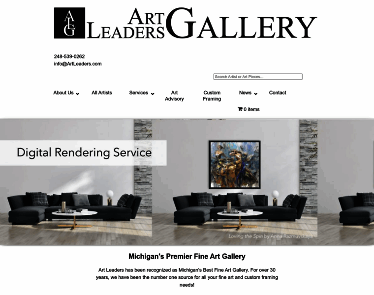 Art-leaders-gallery.com thumbnail