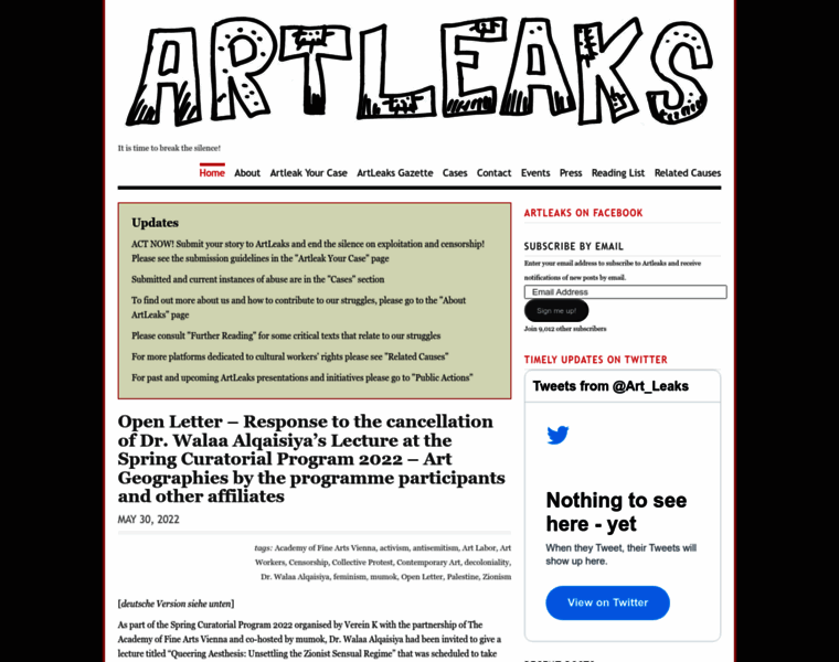 Art-leaks.org thumbnail