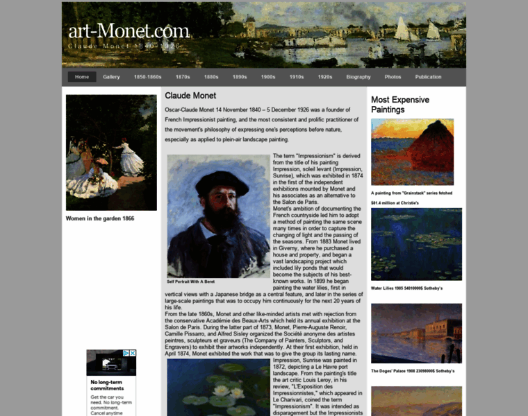 Art-monet.com thumbnail