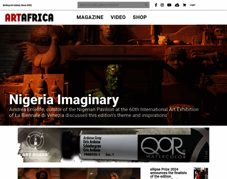 Artafricamagazine.org thumbnail