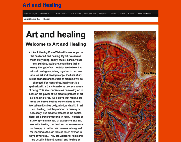 Artashealing.org thumbnail